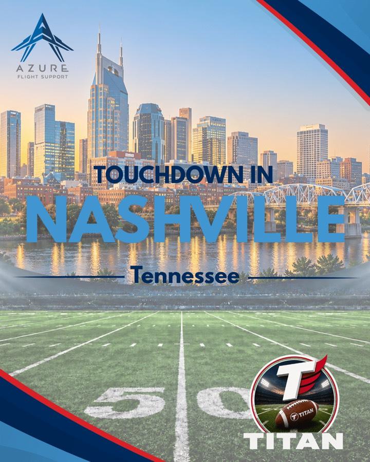 Touchdown in Nashville, Tennessee: Azure Flight Support