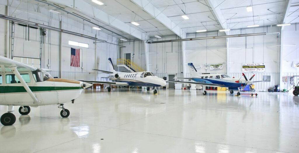 Clinton Municipal Airport facility