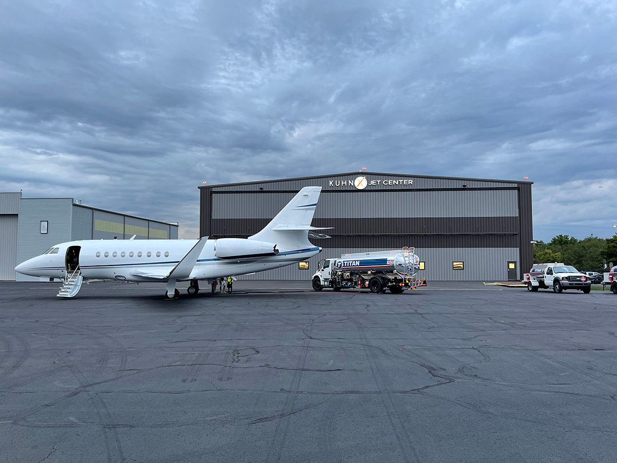 Kuhn Jet Center in Leesburg, VA to Branded Network