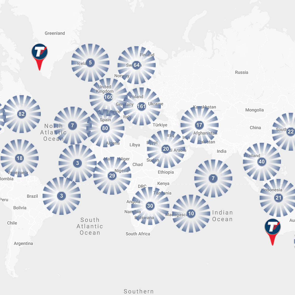 International Fuel Locations