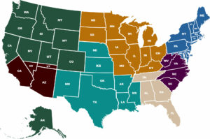 Flight Department Solutions Representative Map